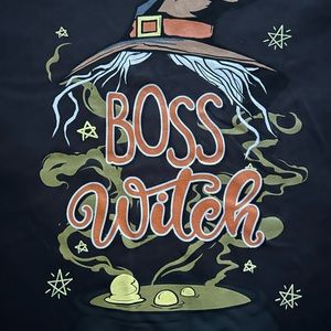 Halloween witch boss